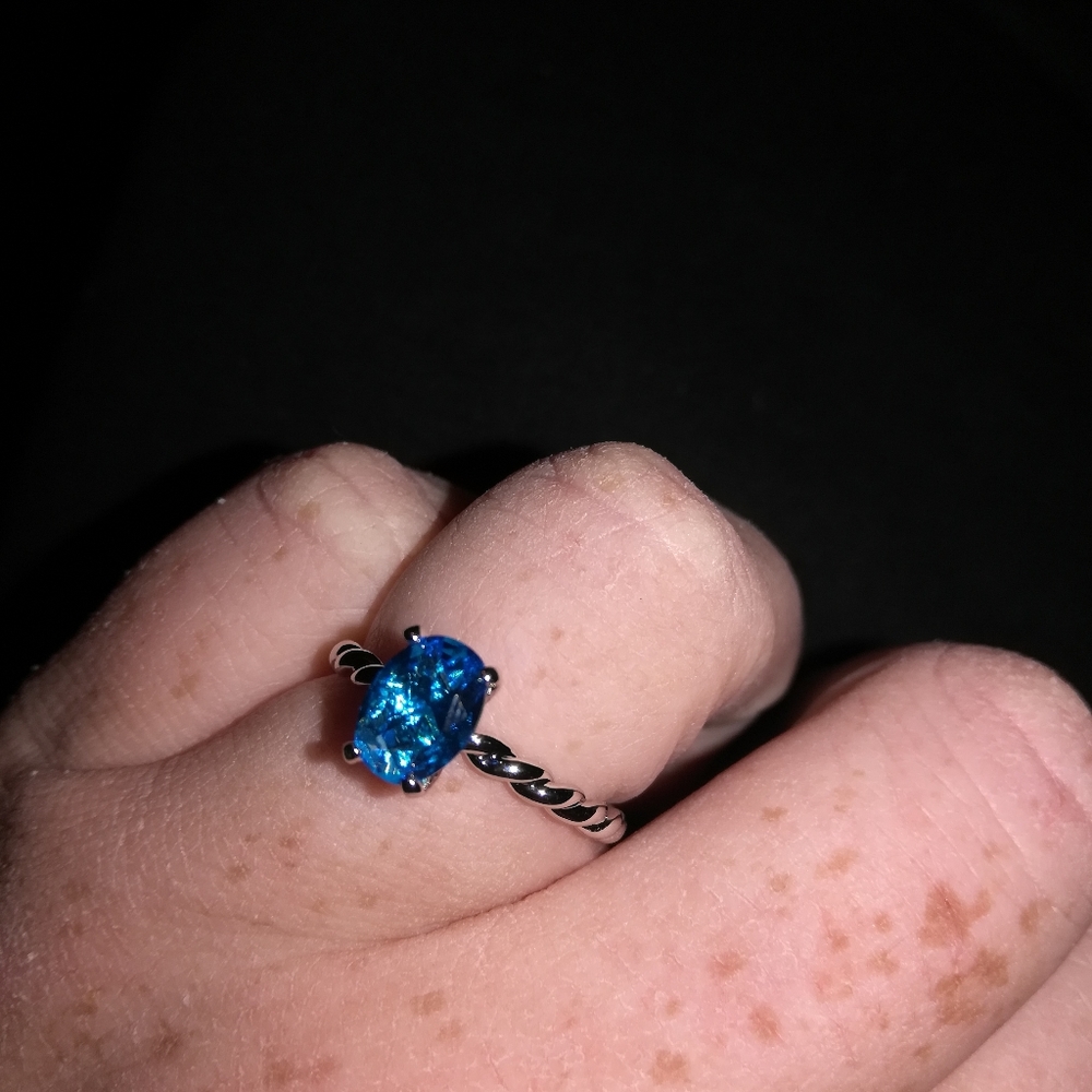 Blue ring - Picture 2 of 2
